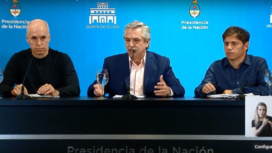 Una encuesta midió el impacto electoral de Alberto Fernández, Axel Kicillof y Horacio Rodríguez Larreta en la Provincia