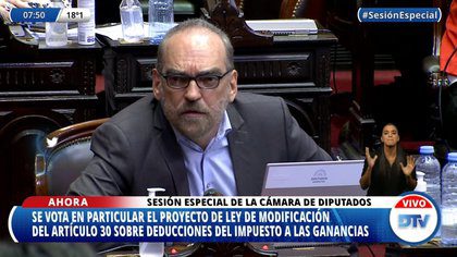 Tensión en Diputados: tras la votación de los cambios en Ganancias, Fernando Iglesias denunció que un diputado kirchnerista lo agredió