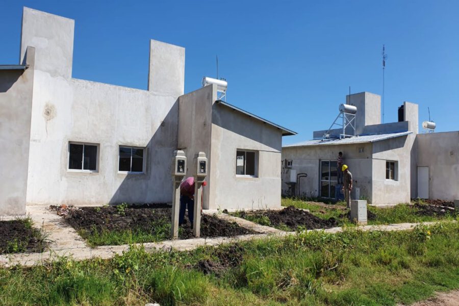 Con fondos provinciales licitarán 8 nuevas viviendas en Villa del Rosario y 10 en Estancia Grande