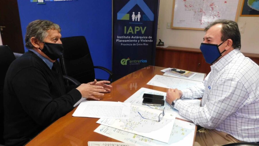 El IAPV trabaja en la construcción de nuevas soluciones habitacionales para Chajarí y otras dos localidades entrerrianas