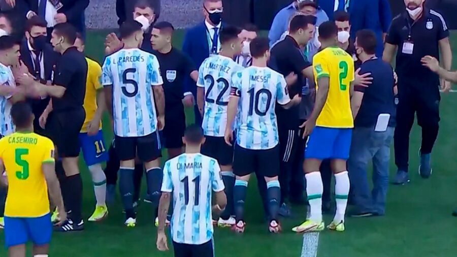 La FIFA anunció que el partido Brasil-Argentina suspendido en las Eliminatorias se jugará el 22 de septiembre
