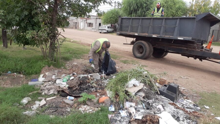 El cronograma semanal de limpieza y descacharrizado inicia este lunes en barrio Tagüé