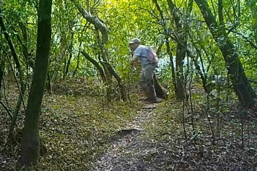 Una cámara registró a cazadores furtivos en una reserva de vida silvestre