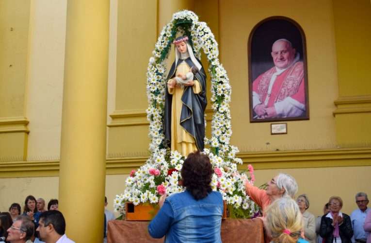 Este lunes comienza la novena de la parroquia Santa Rosa de Lima