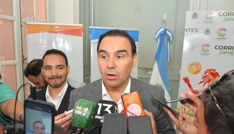 Gustavo Valdés insistió con el reclamo de la provincia por la coparticipación