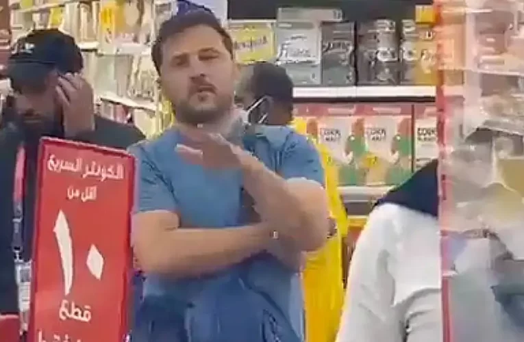 Escracharon a Diego Brancatelli en un supermercado en Qatar: “No te merecés vivir en paz”