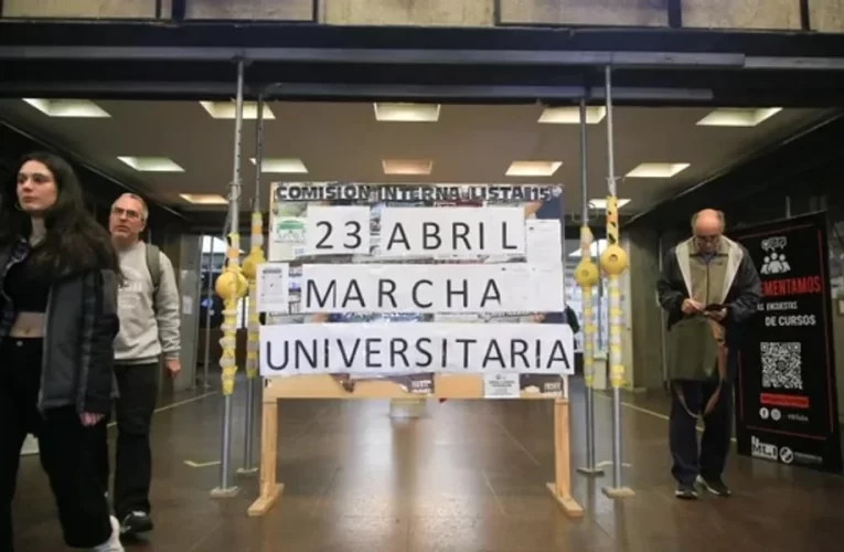 Marcha universitaria ¿Movida política o defensa frente al desfinanciamiento?